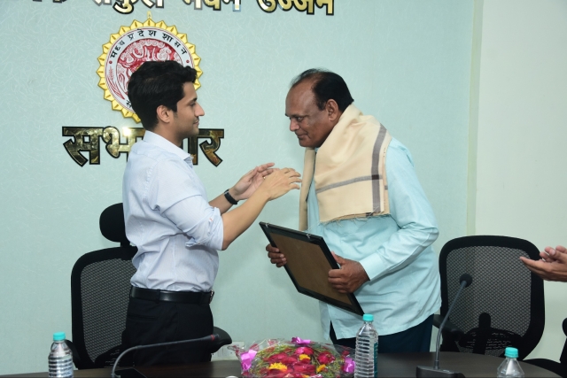 PSY Meritorious honor in Ujjain Collectorate